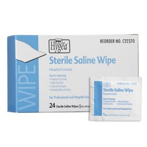 Saline Cleansing Towelette Hygea