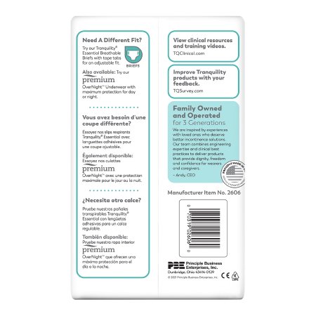 absorbent underwear tranquility essential - image 3