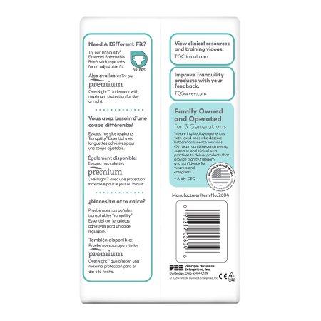 absorbent underwear tranquility essential - image 3