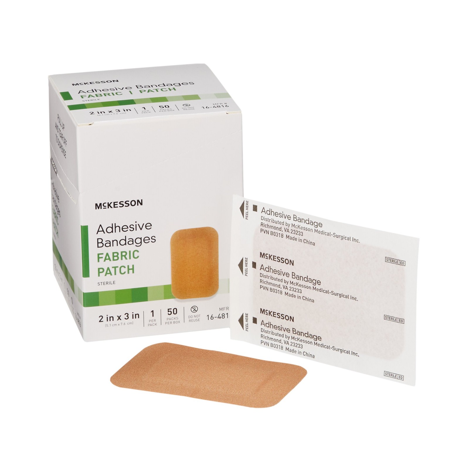 50 mckesson adhesive bandages