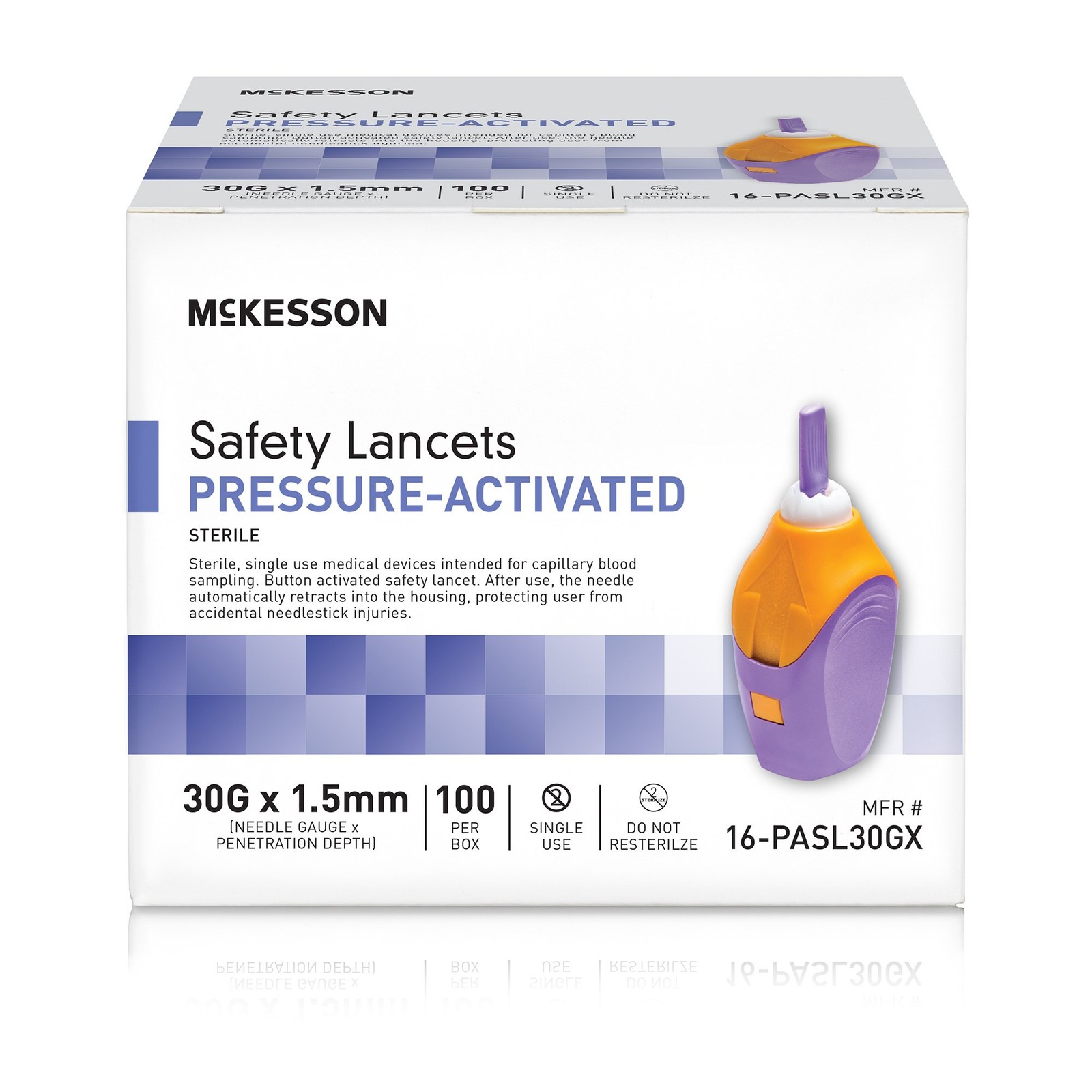 mckesson safety lancet 30 - image 2