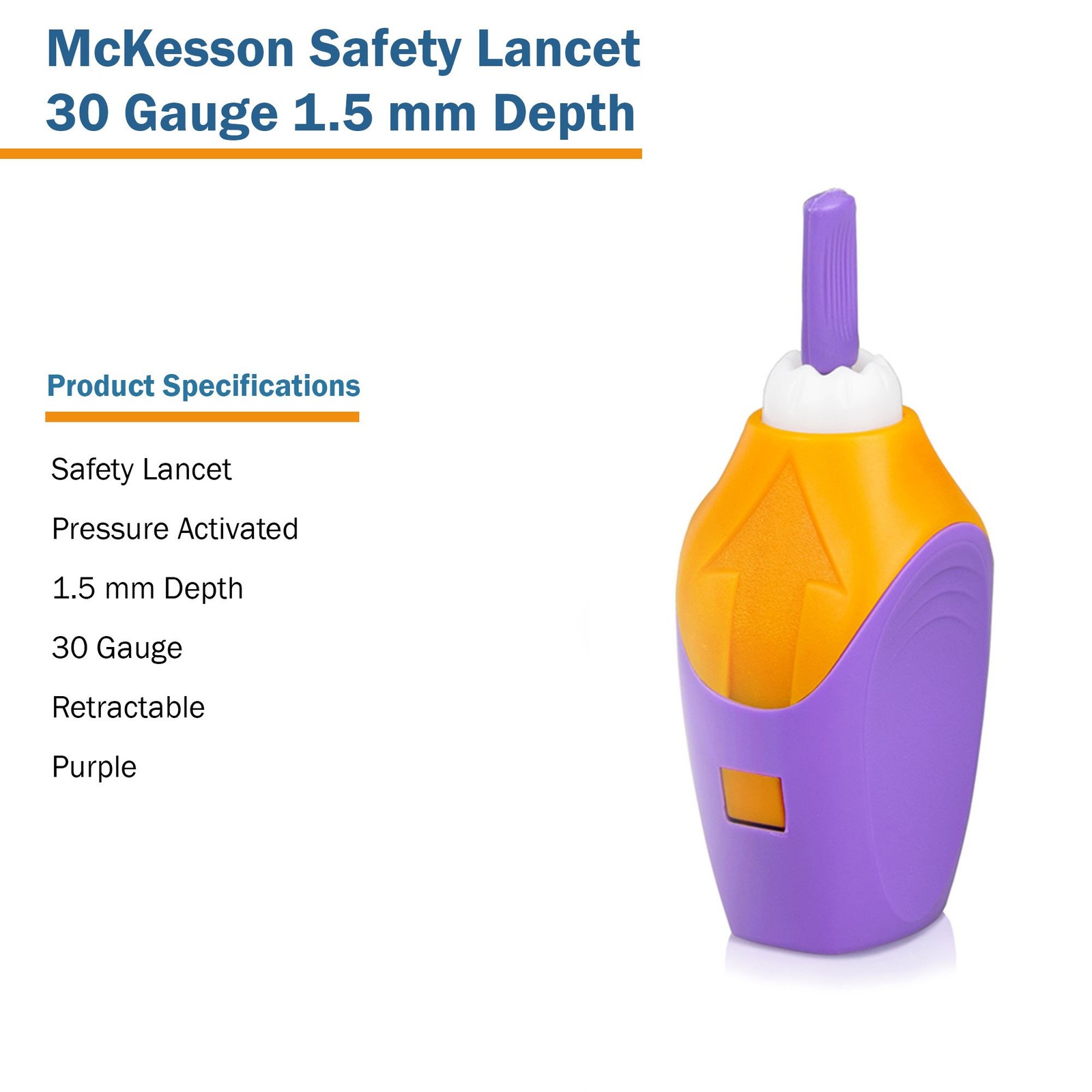 mckesson safety lancet 30 - image 5