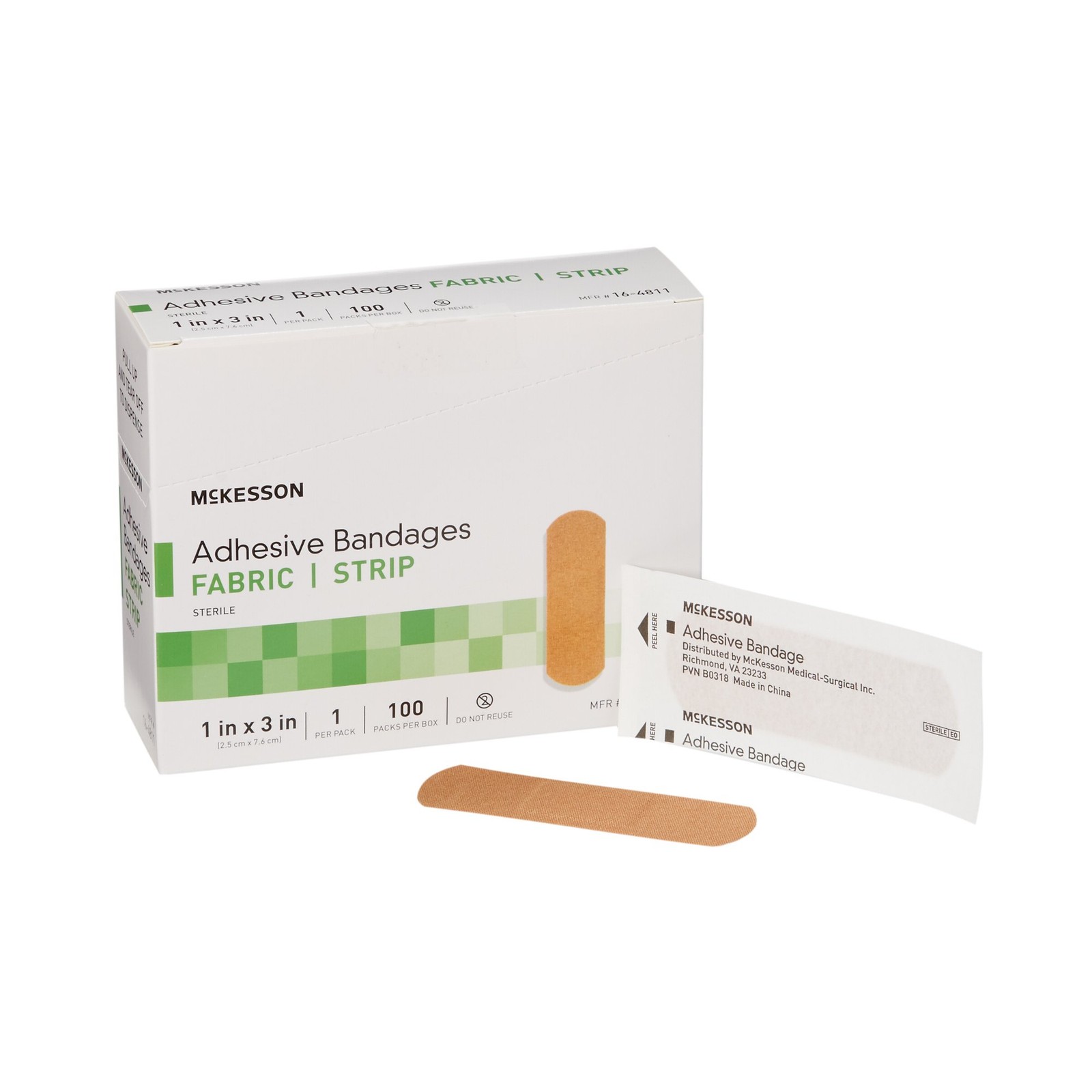 100 mckesson adhesive bandages