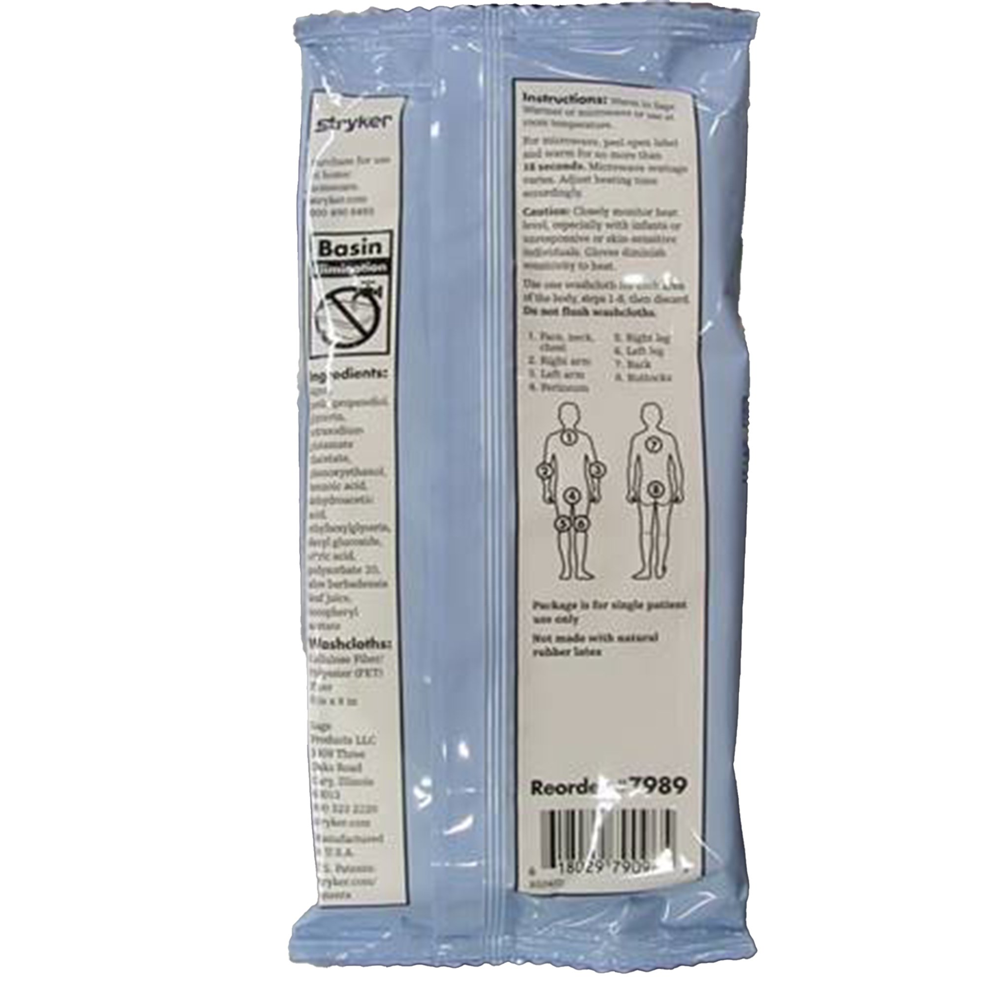 rinse free bath wipe - image 2