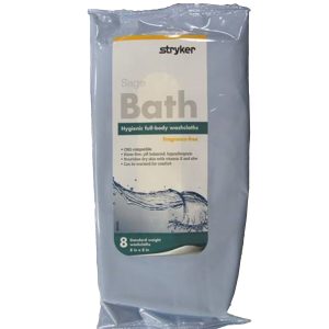 rinse free bath wipe