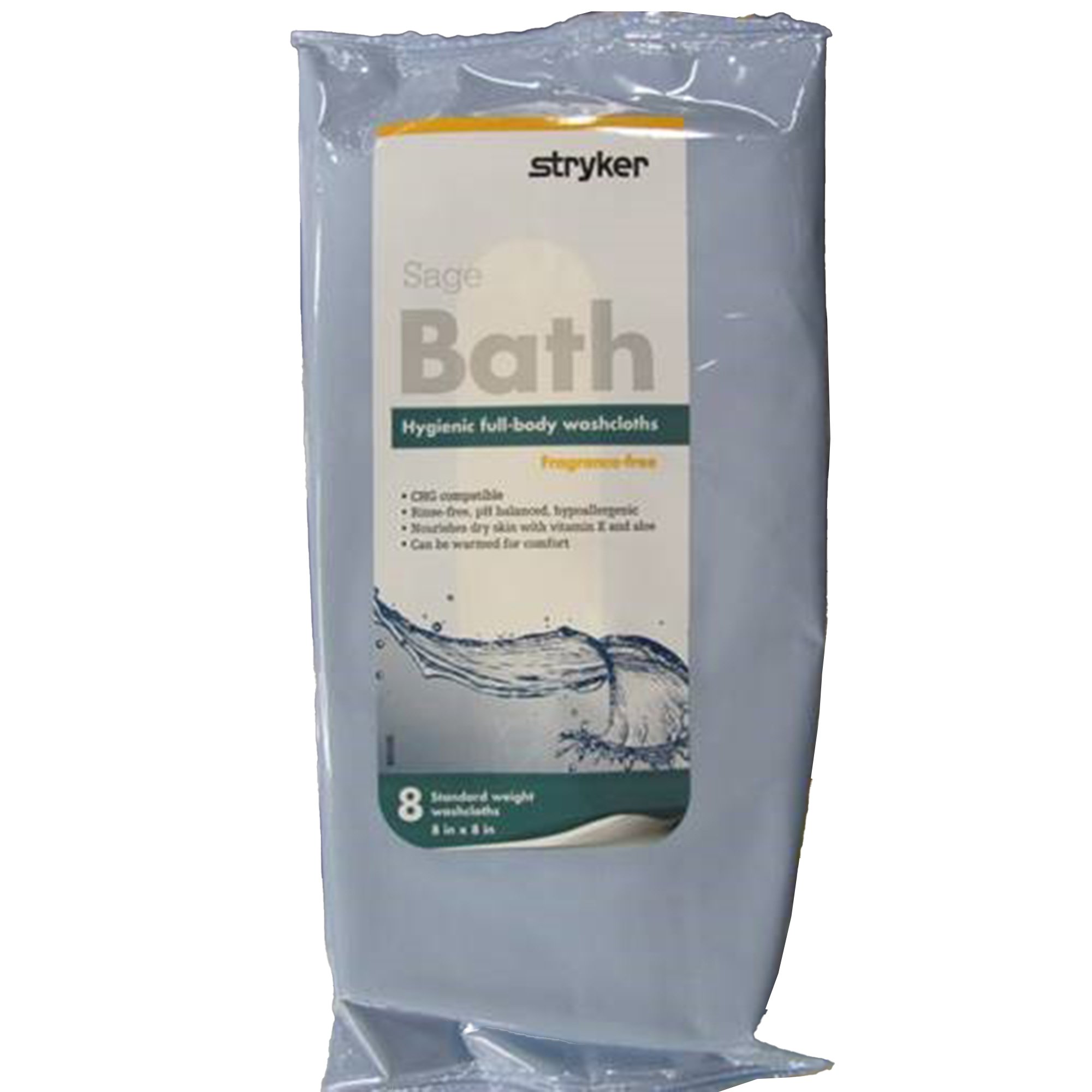 rinse free bath wipe