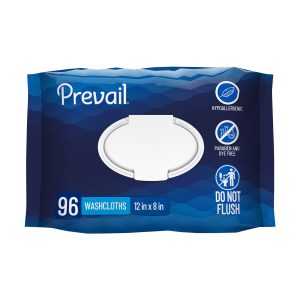 prevail adult wipe or