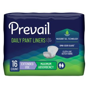 incontinence liner prevail daily