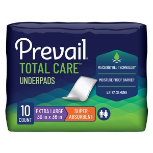 disposable underpad prevail total