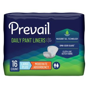 incontinence liner prevail daily