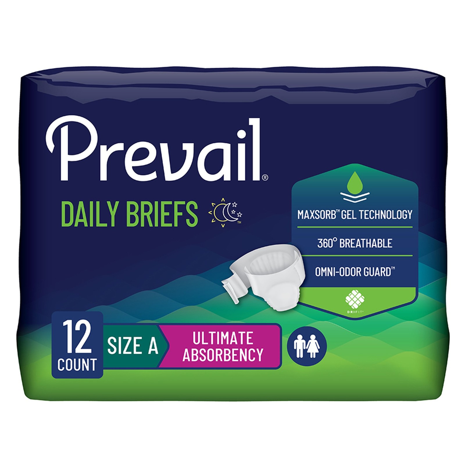 incontinence brief prevail bariatric