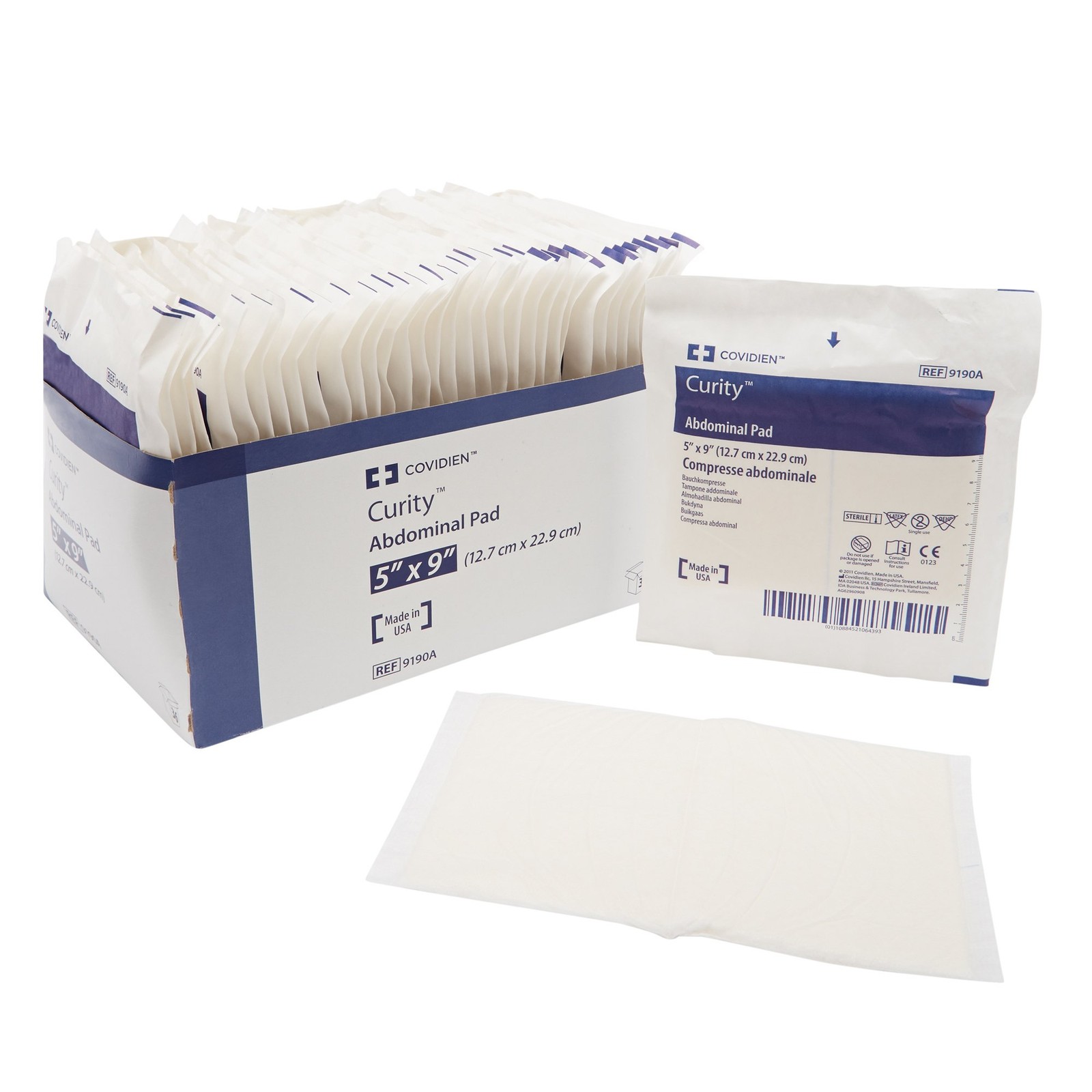 abdominal pad curity 5