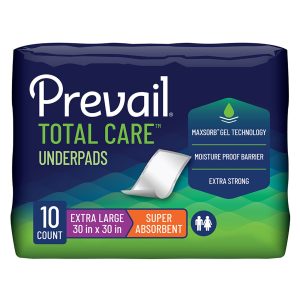 disposable underpad prevail total