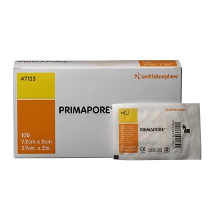 Island Dressing Primapore 2 X 3 Inch Rectangle Sterile Film Backing - Box of 100