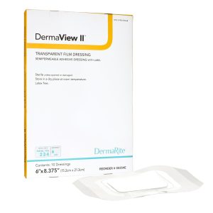 transparent film dressing dermaview