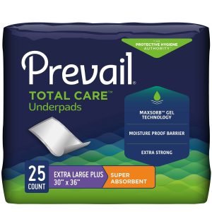 disposable underpad prevail total