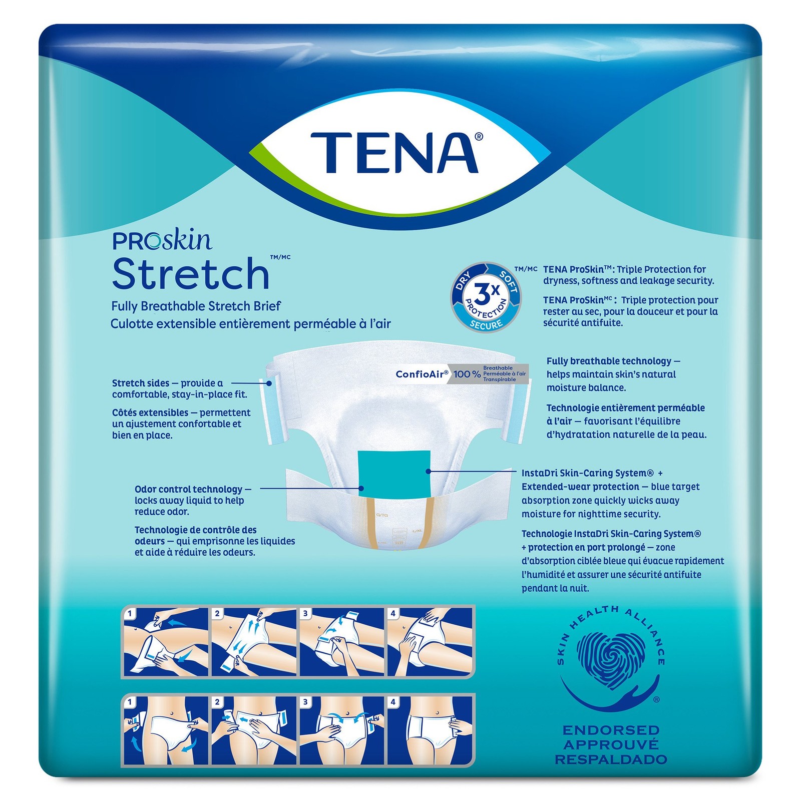 incontinence brief tena proskin - image 3
