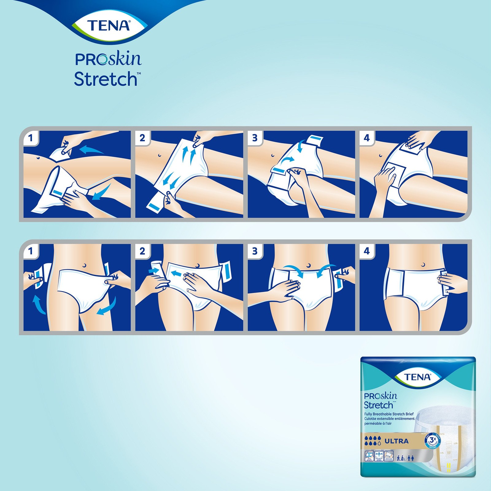 incontinence brief tena proskin - image 6