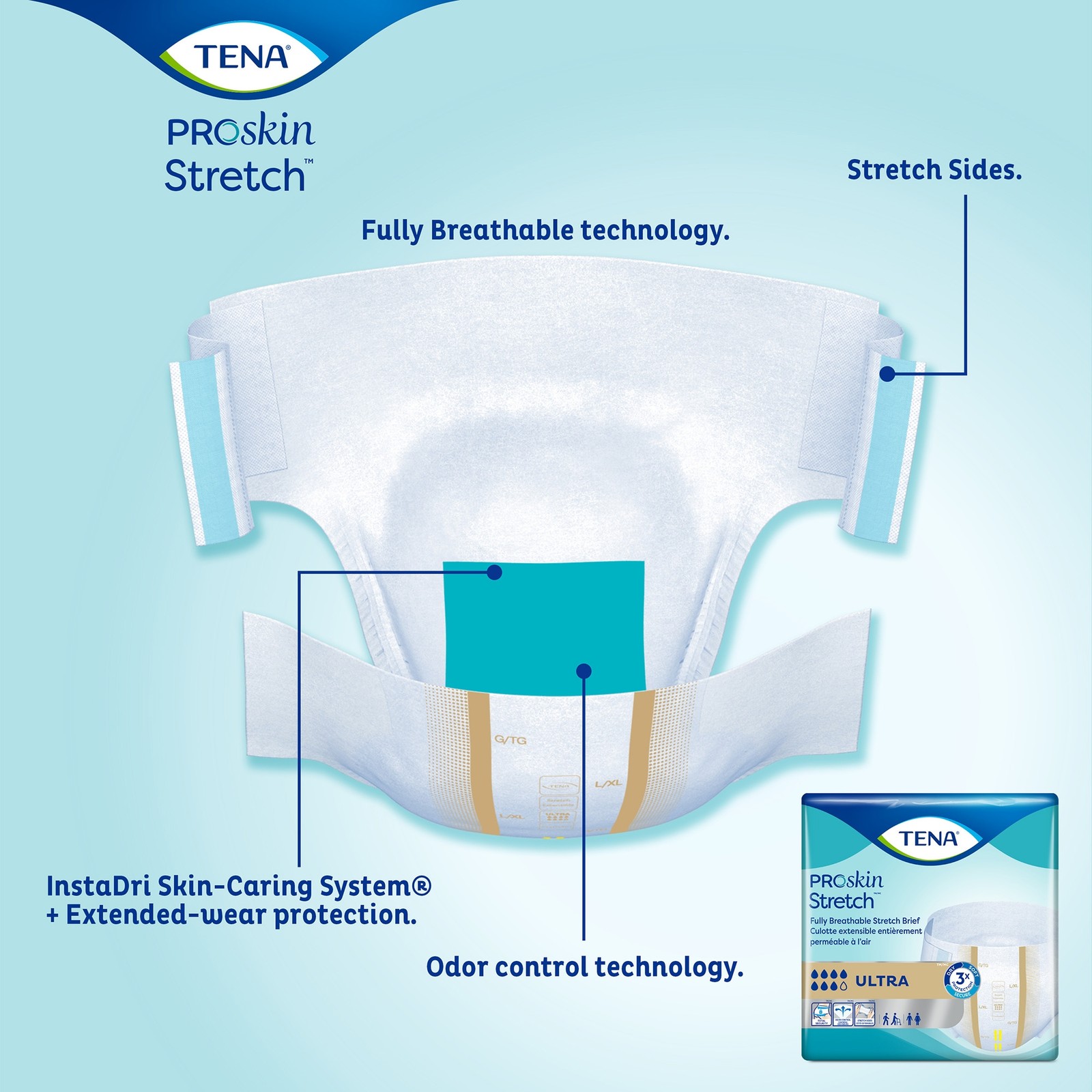 incontinence brief tena proskin - image 8