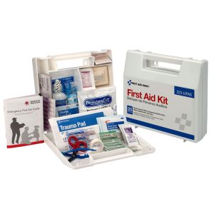 first aid kit first