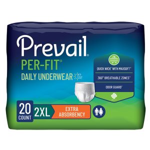 absorbent underwear prevail per