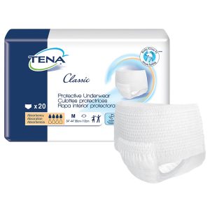 absorbent underwear tena classic
