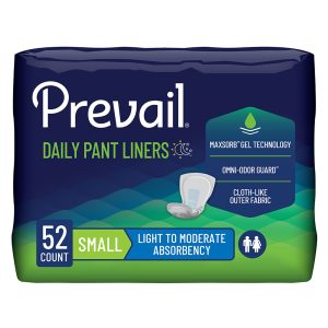 incontinence liner prevail daily
