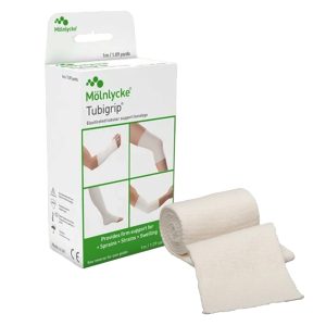 elastic tubular support bandage