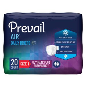 incontinence brief prevail air