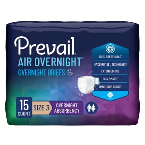 incontinence brief prevail air